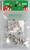 Колокольчик, набор 40 шт., размер 1 шт. 0,6 см, цвет серебряный