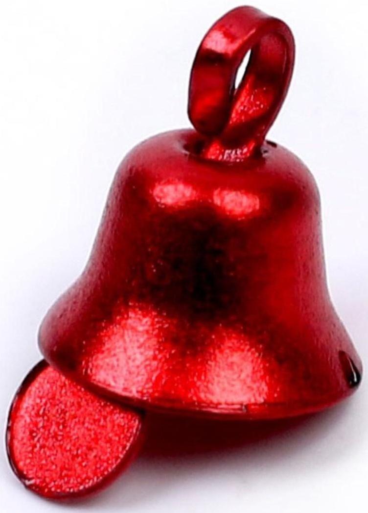 Колокольчик, набор 20 шт., размер 1 шт. 0,8 см, цвета МИКС