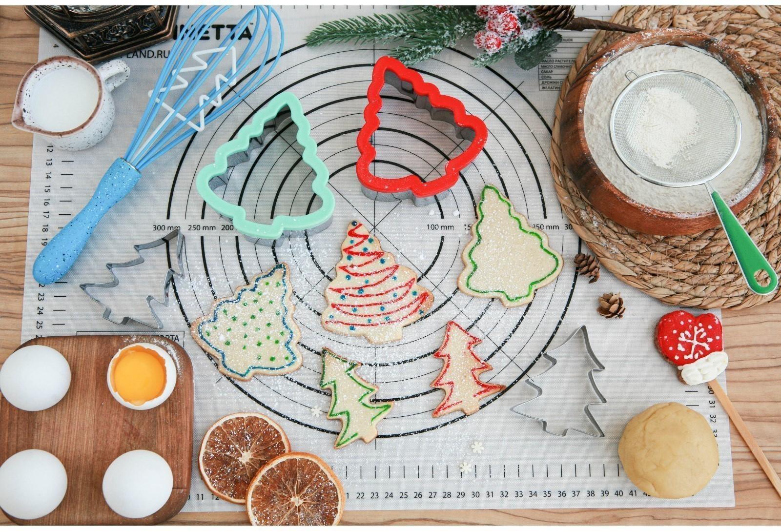 Форма для вырезания печенья «Ёлочка», 6×5×2 см