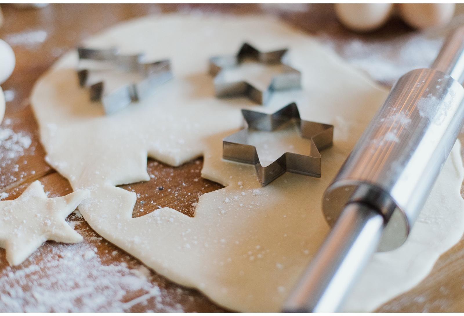 Форма для вырезания печенья «Звезда», 6×6×2 см, цвет хромированный