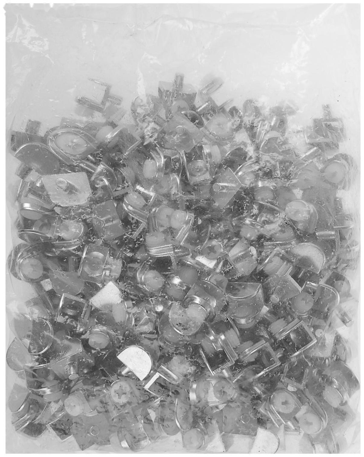 Полкодержатель P208CP, 8 мм, цвет матовый никель