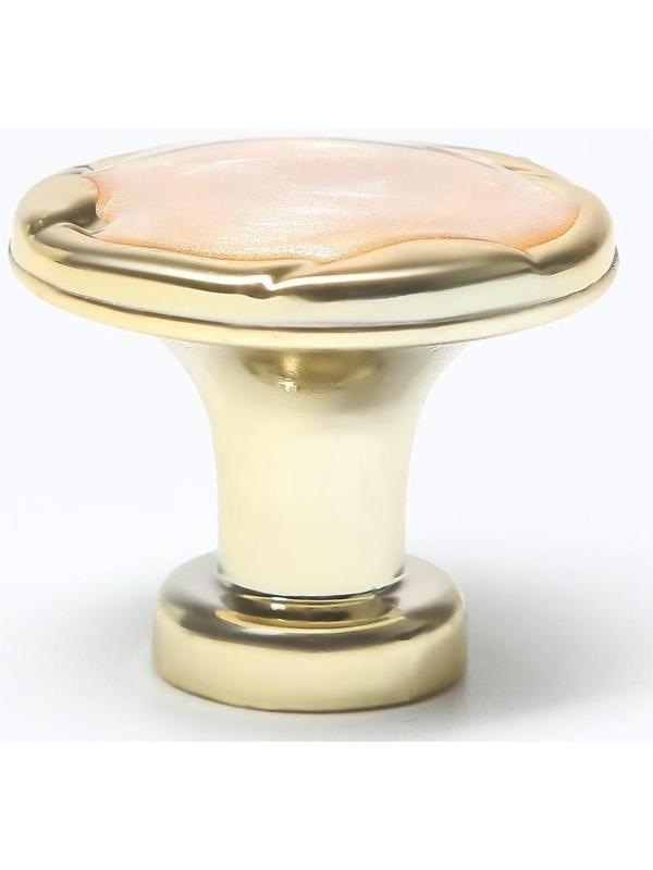 Ручка кнопка ТУНДРА РК018GP, цвет золото