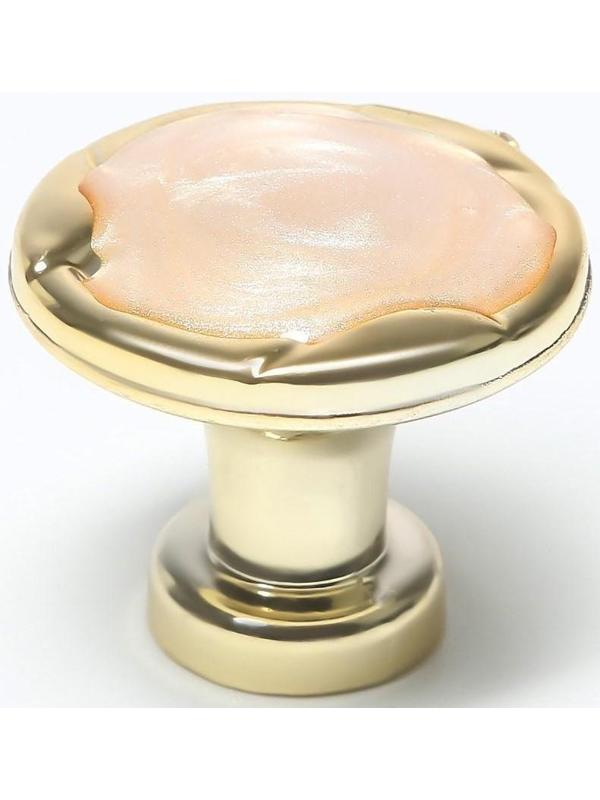 Ручка кнопка ТУНДРА РК018GP, цвет золото