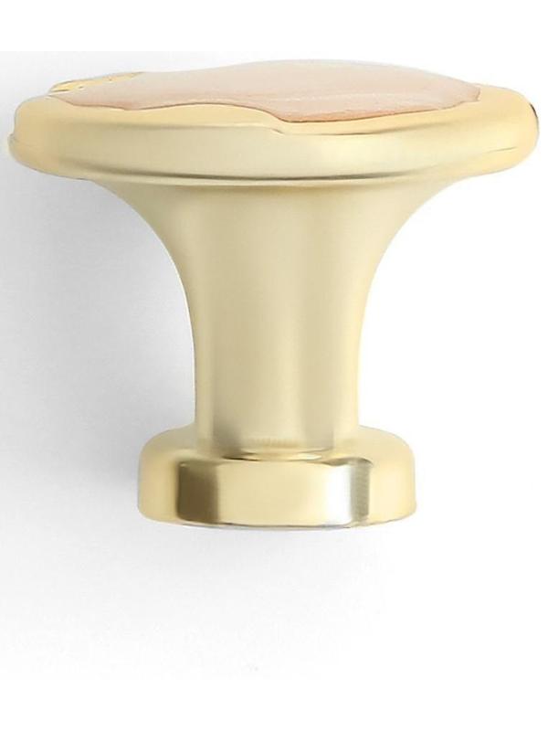 Ручка кнопка ТУНДРА РК018GP, цвет золото