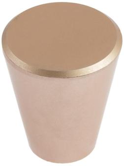 Ручка кнопка ТУНДРА РК019GP, цвет розовое золото