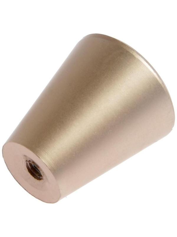 Ручка кнопка ТУНДРА РК019GP, цвет розовое золото