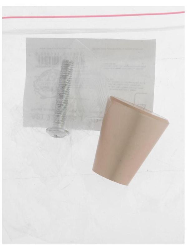 Ручка кнопка ТУНДРА РК019GP, цвет розовое золото