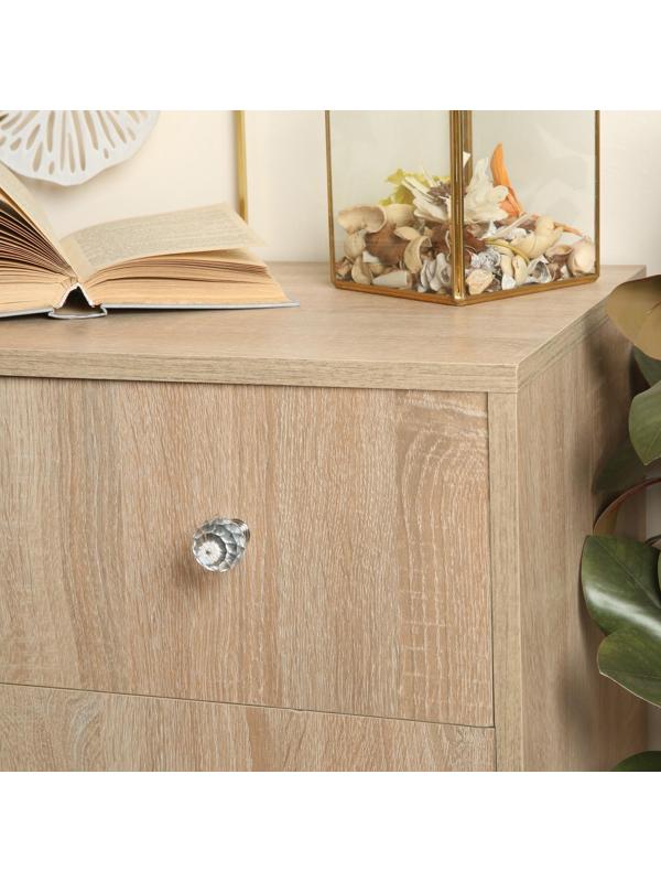 Ручка кнопка ТУНДРА ST001, d=30 мм, цвет хром