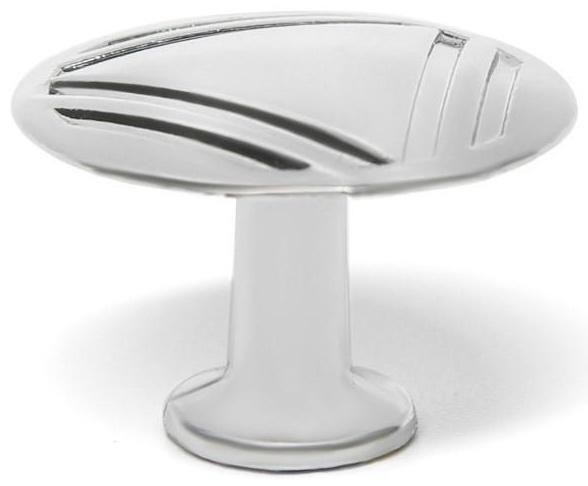 Ручка кнопка ТУНДРА РК014CP, цвет хром