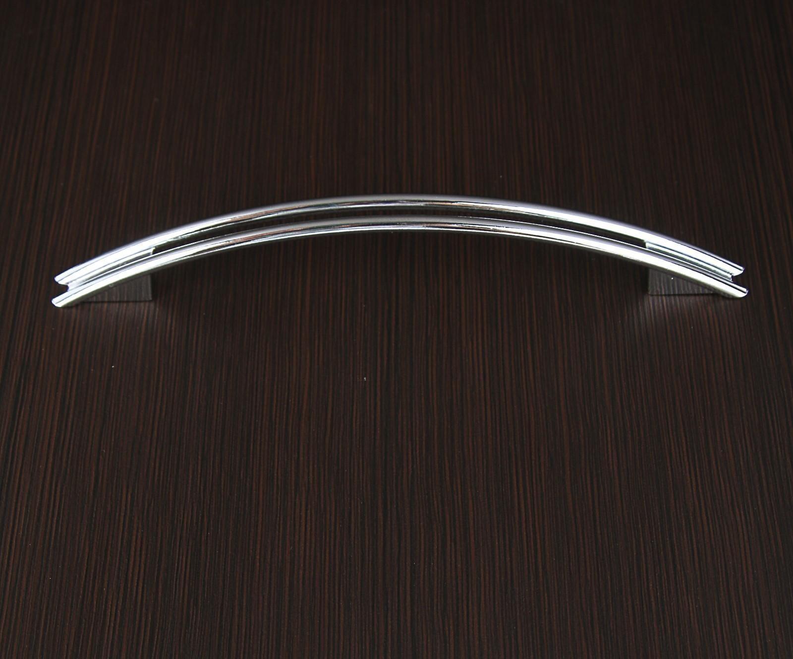 Ручка-скоба РС140CP, м/о 128 мм, цвет хром