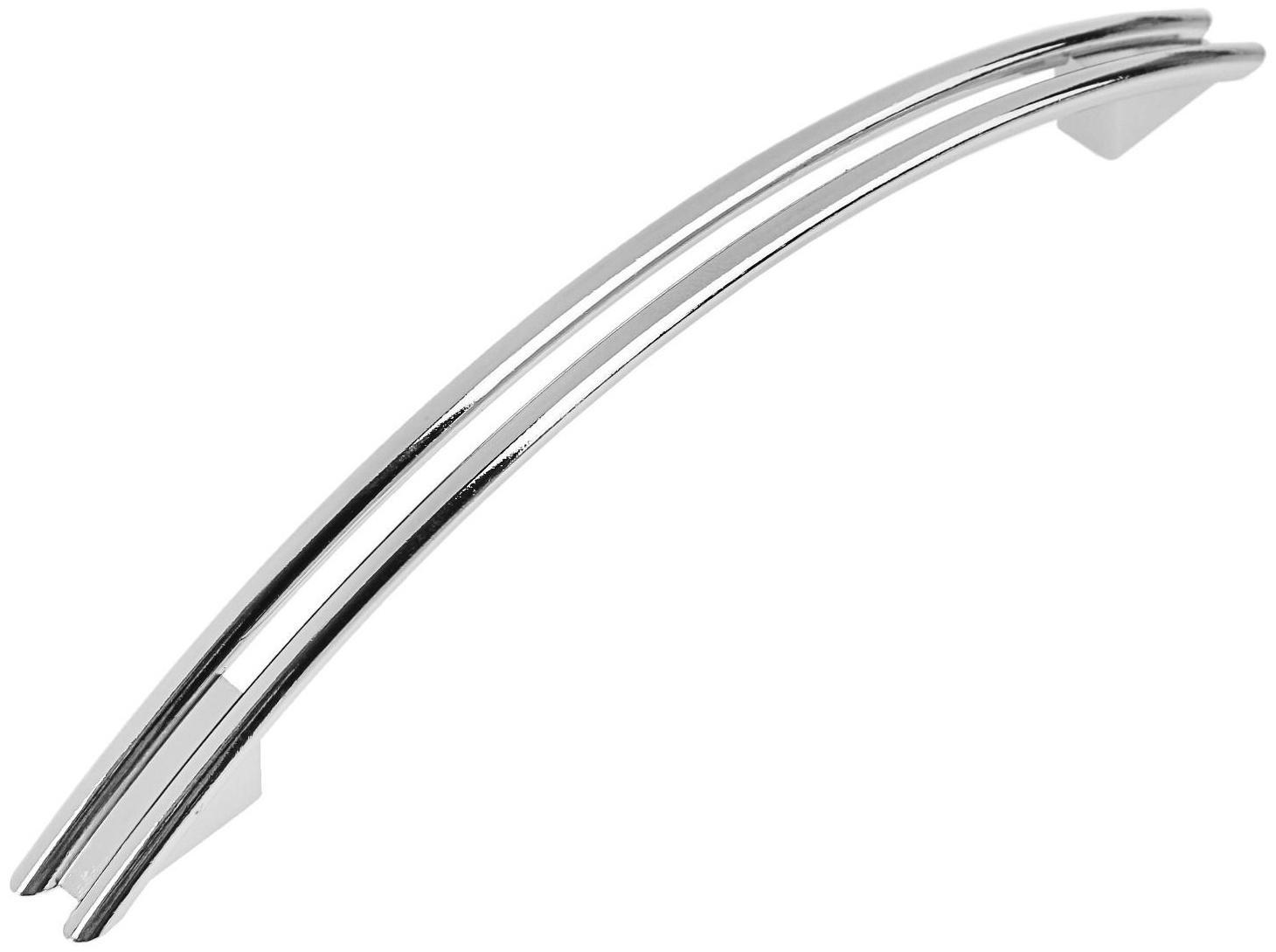 Ручка-скоба РС140CP, м/о 128 мм, цвет хром