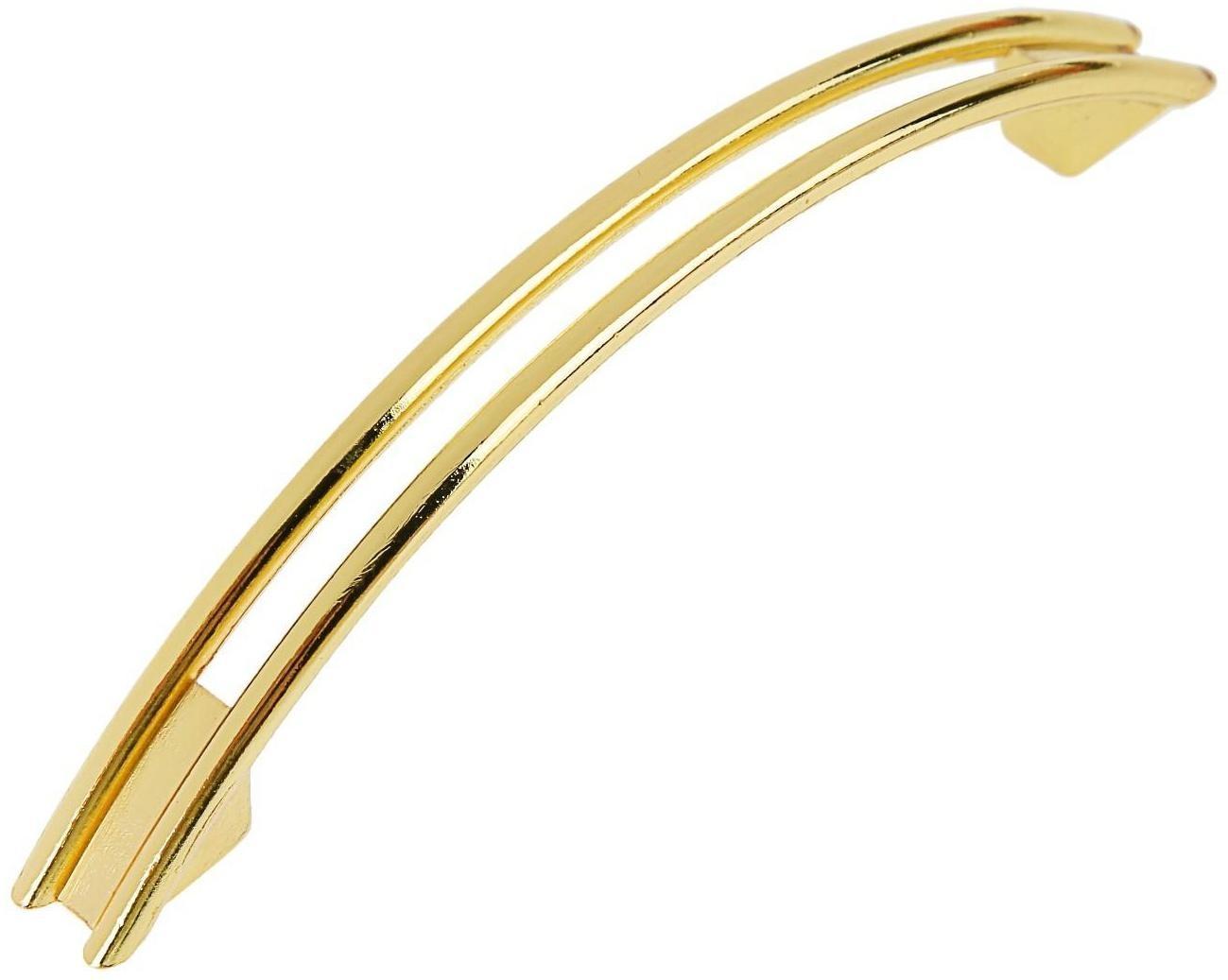 Ручка-скоба РС139GP, м/о 96 мм, цвет золото