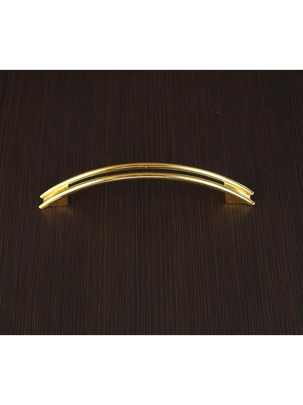 Ручка-скоба РС139GP, м/о 96 мм, цвет золото