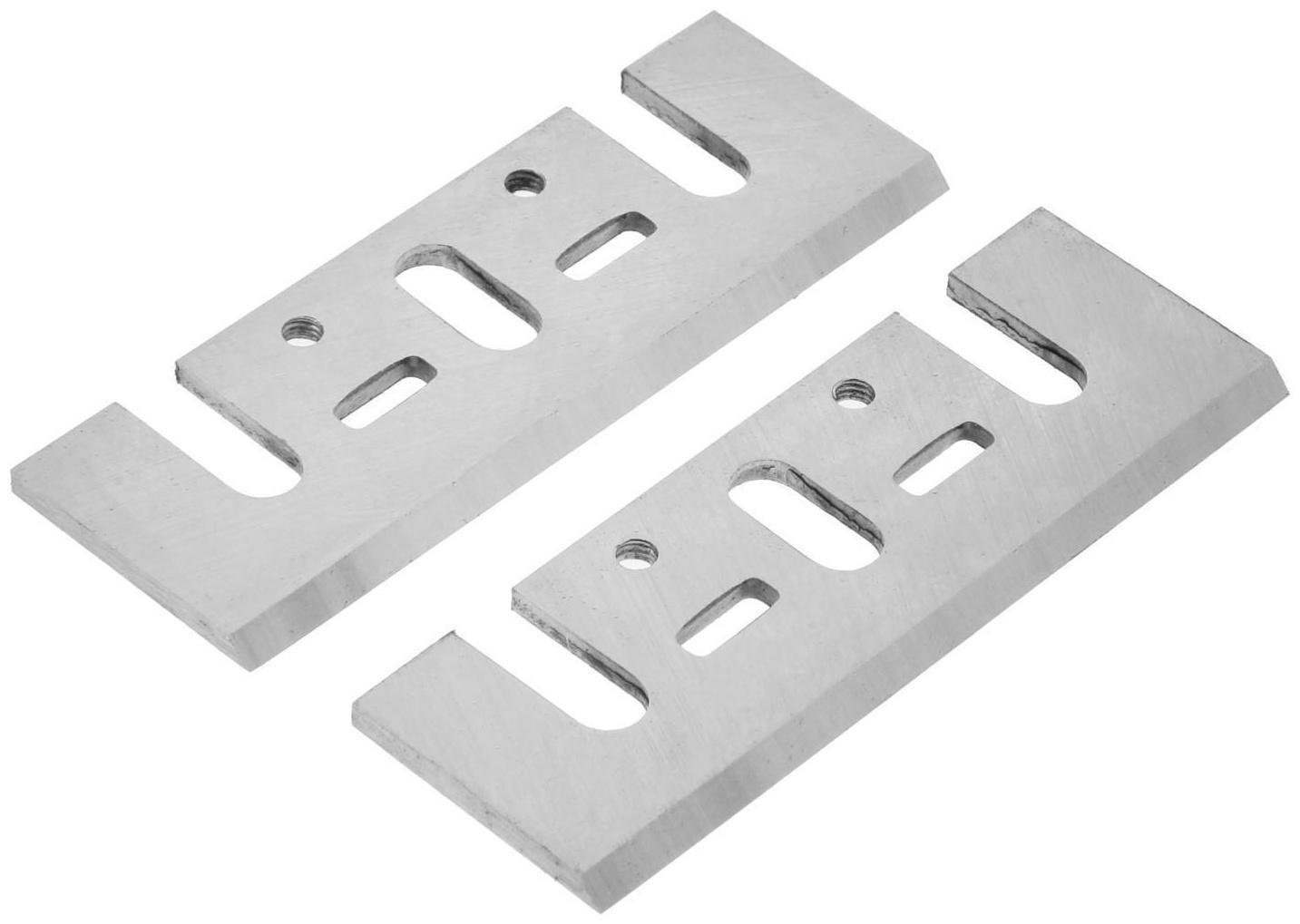 Ножи для электрорубанка ТУНДРА, HCS, 82 x 29 мм, 2 шт.