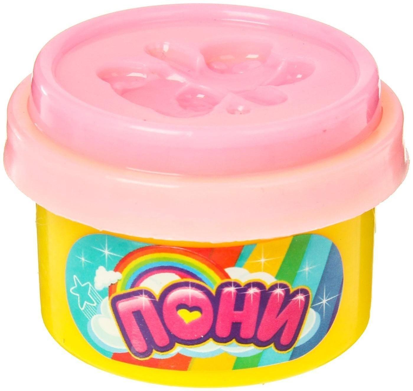 Набор для игры с пластилином «Пони», цвета МИКС