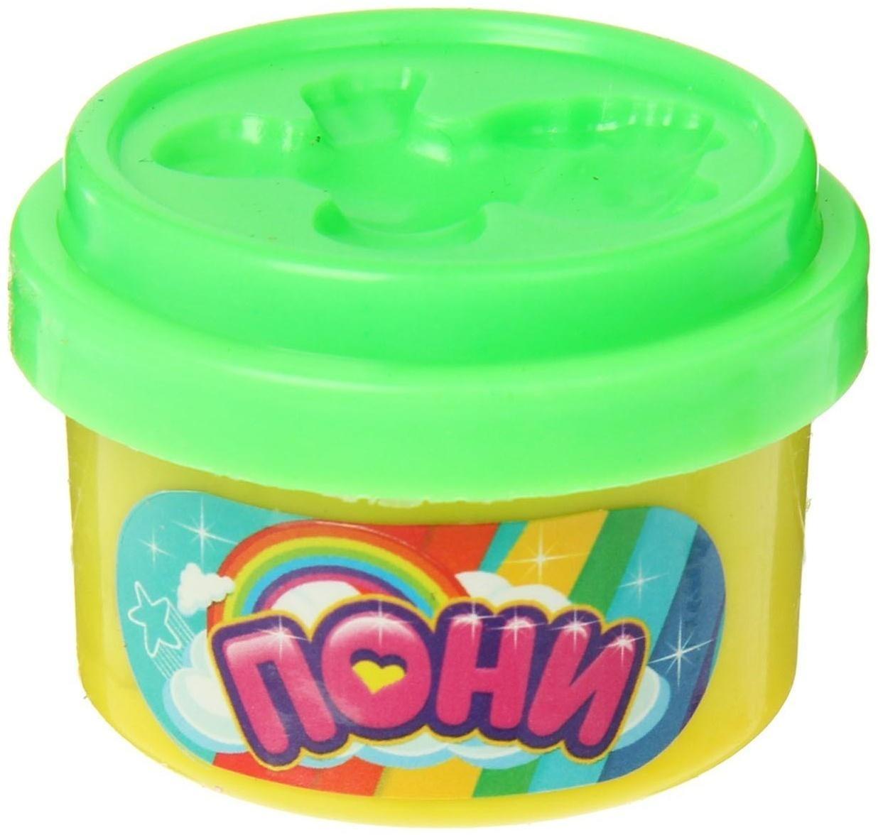 Набор для игры с пластилином «Пони», цвета МИКС