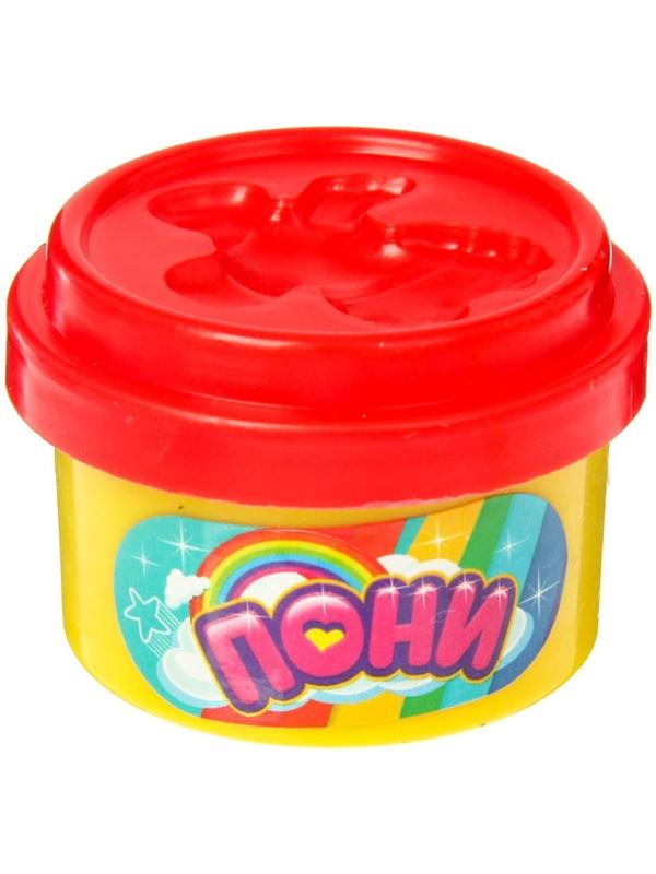 Набор для игры с пластилином «Пони», цвета МИКС