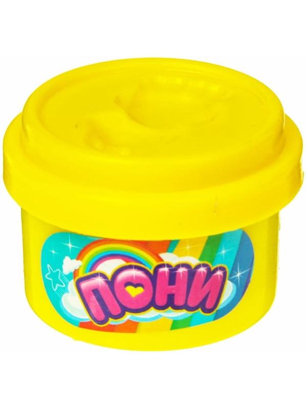 Набор для игры с пластилином «Пони», цвета МИКС