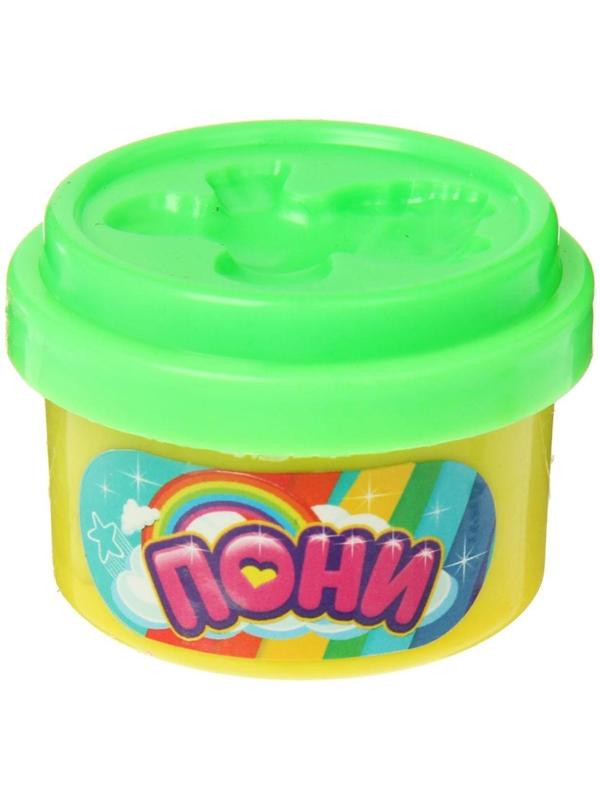 Набор для игры с пластилином «Пони», цвета МИКС