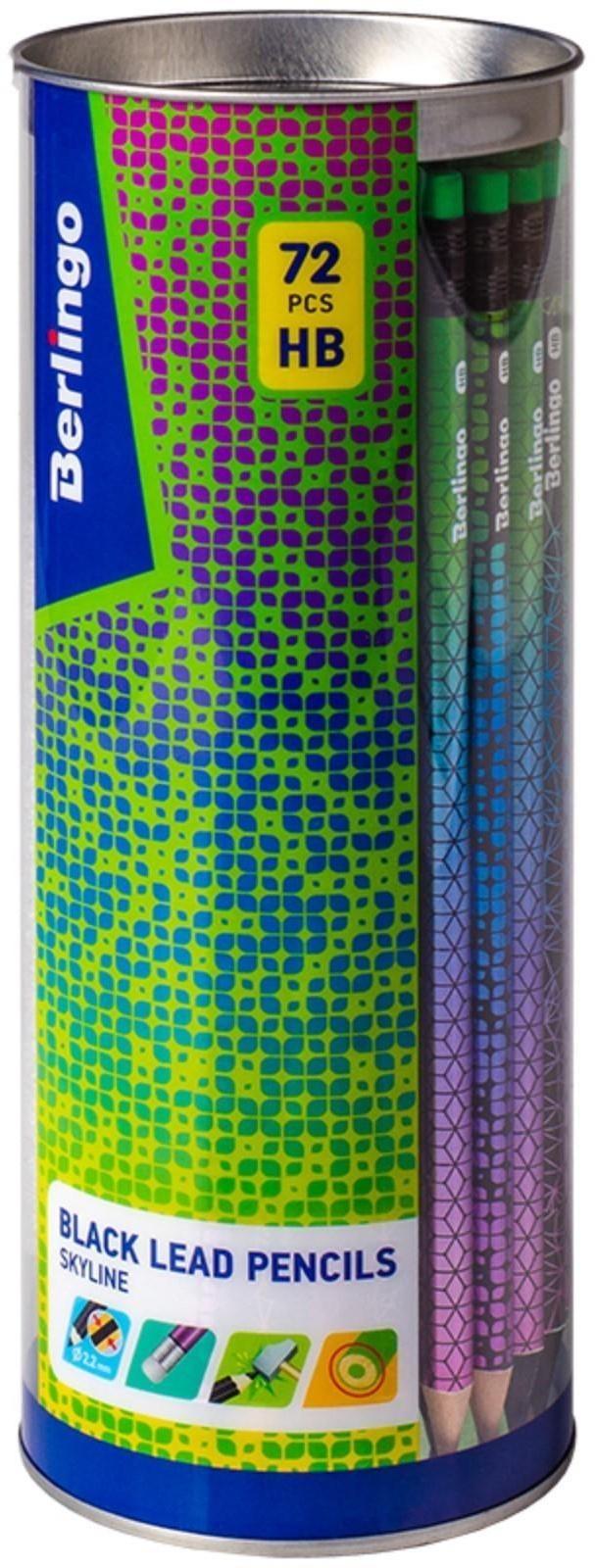 Карандаш чернографитный 2.2 мм Berlingo 