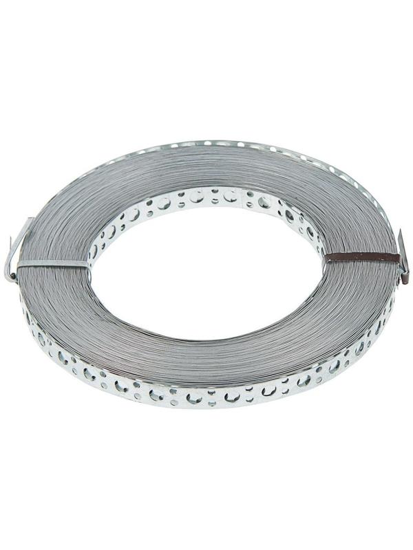 Лента перфорированная для вентиляции ТУНДРА krep, 12х0.55 мм, прямая, 25 м