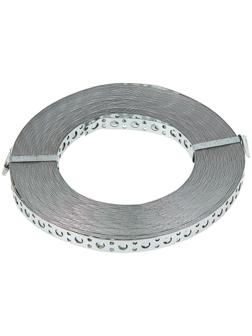 Лента перфорированная для вентиляции ТУНДРА krep, 12х0.7 мм, прямая, 25 м