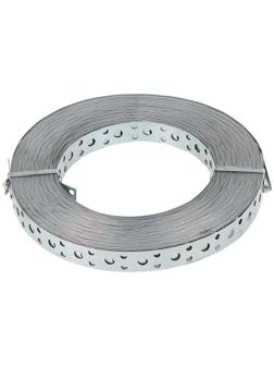 Лента перфорированная для вентиляции ТУНДРА krep, 17х0.5 мм, прямая, 25 м