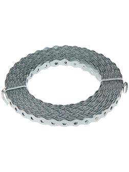 Лента перфорированная для вентиляции ТУНДРА krep, 12х0.5 мм, волна, 25 м