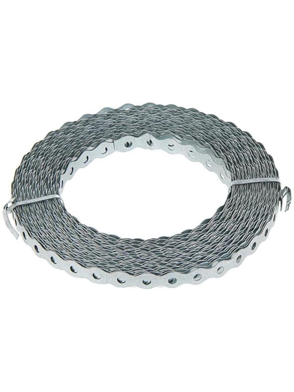 Лента перфорированная для вентиляции ТУНДРА krep, 12х0.5 мм, волна, 25 м