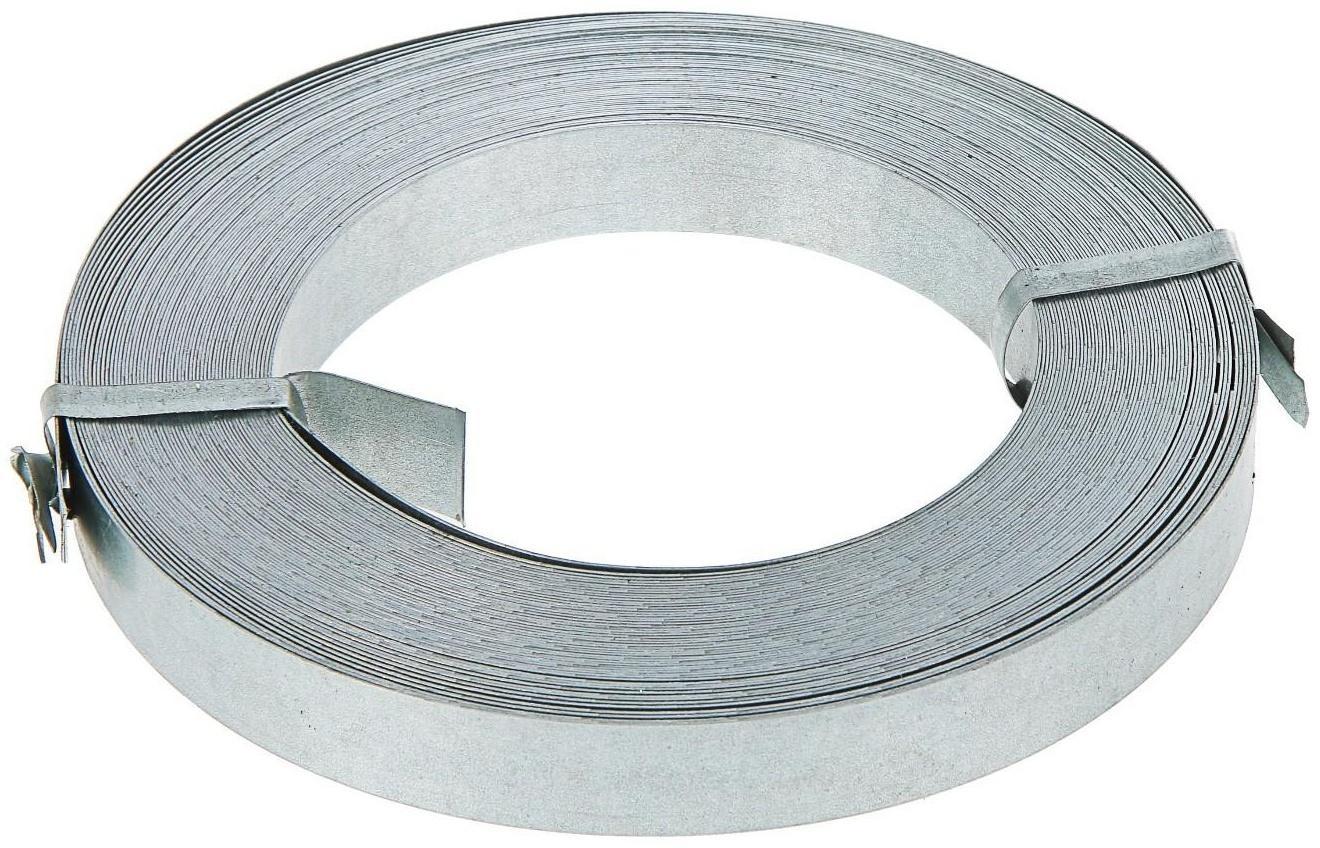 Лента не перфорированная ТУНДРА krep, тарная, 20х0.5 мм, 25 м