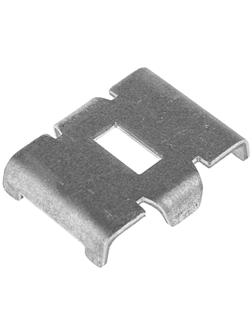 Крепеж для забора ТУНДРА krep, скоба малая