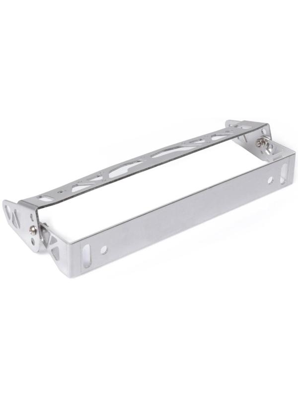 Площадка под номер с регулируемым углом наклона, серебро