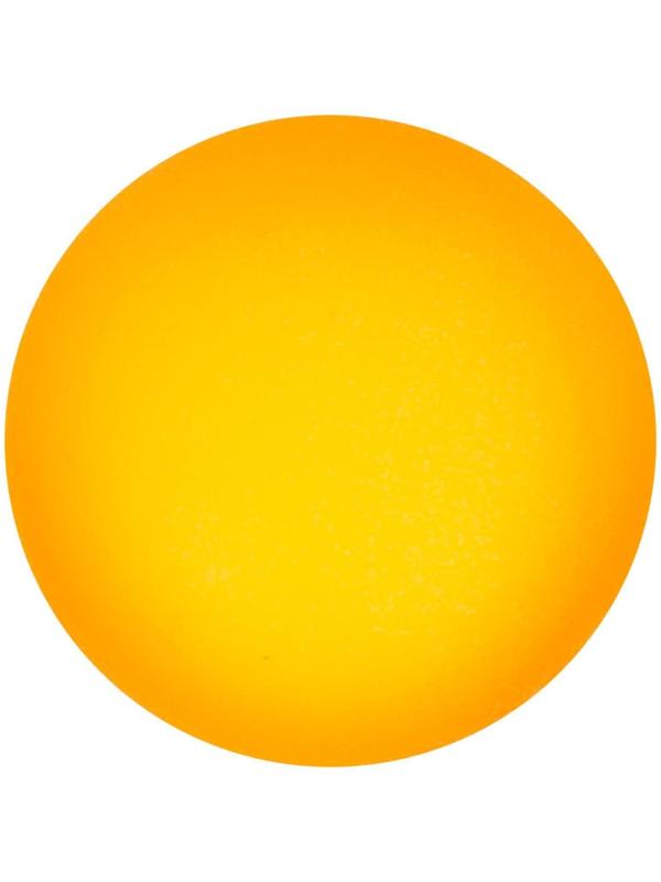 Мяч для настольного тенниса 40 мм, набор 6 шт., цвет оранжевый