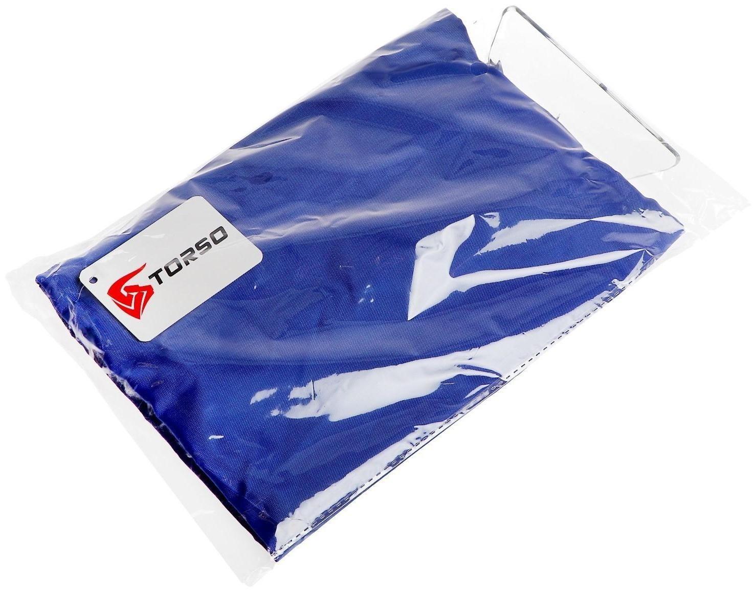 Скребок-варежка TORSO, ширина скребка 11 см, синий