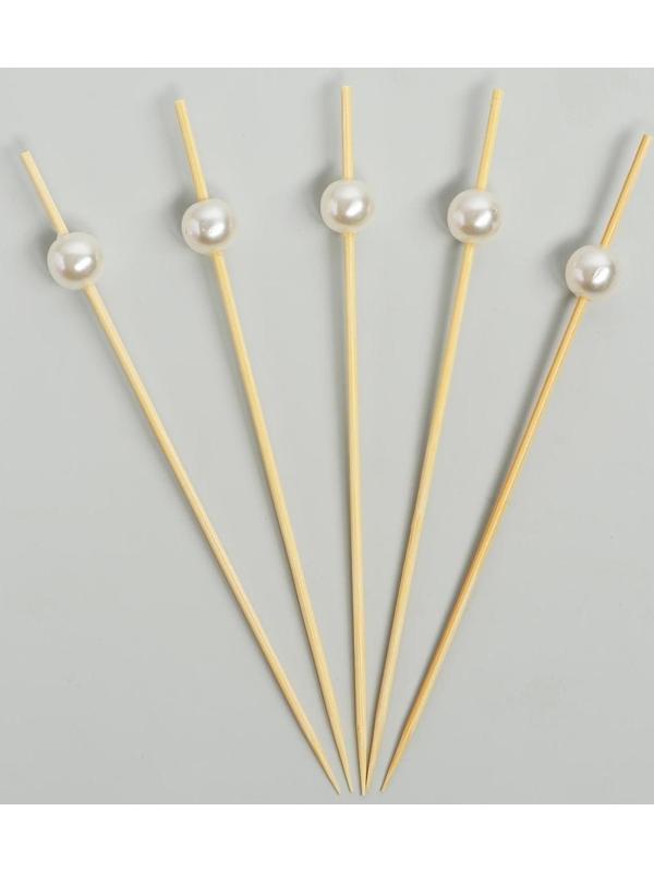 Шпажка для канапе «Жемчужина», набор 24 шт.