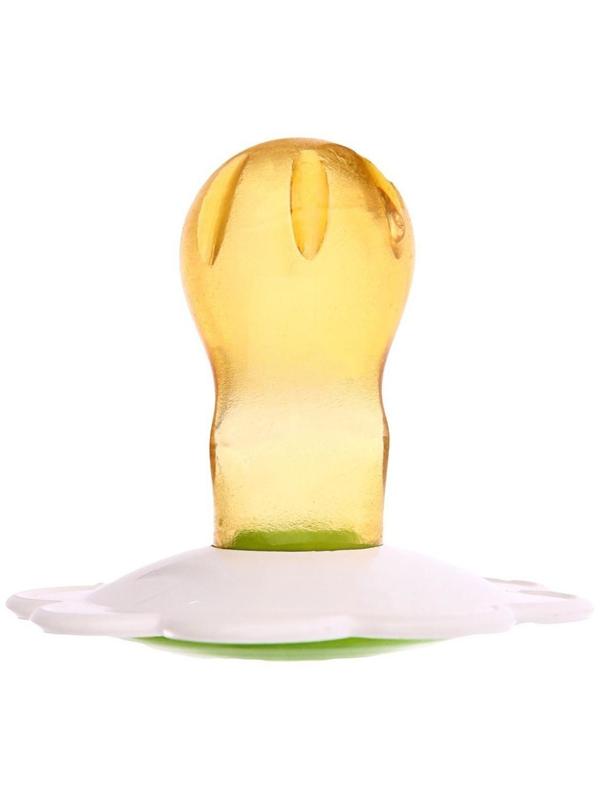 Пустышка латексная классическая «Ромашка» без кольца, от 0 - 3мес., цвет МИКС