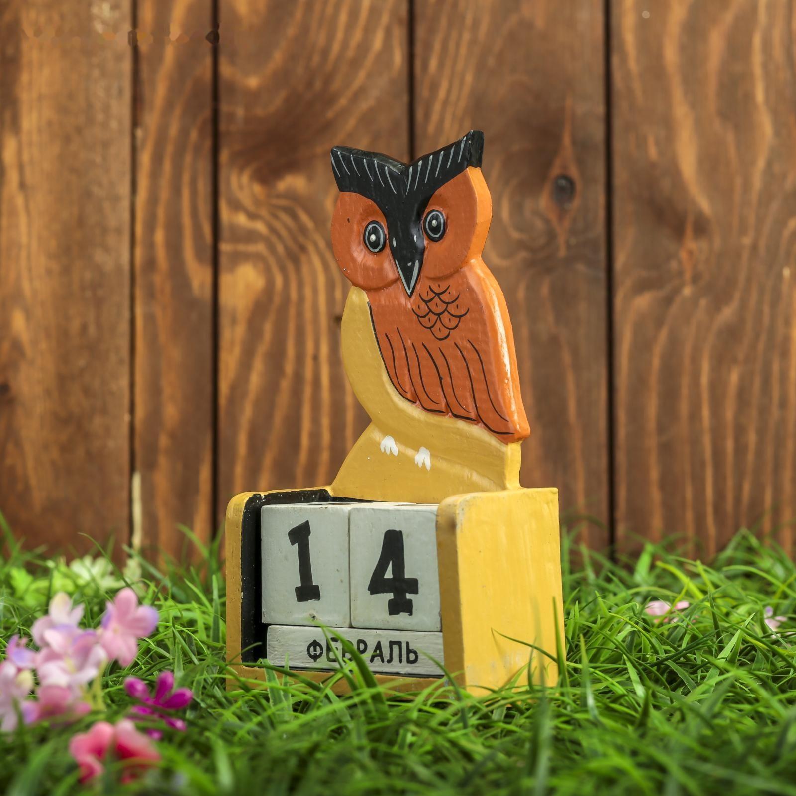 Календарь настольный дерево 