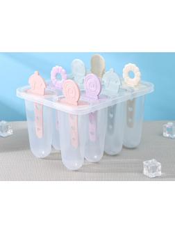 Форма для мороженого «Леденец», 8 ячеек, 15×12×12 см, цвет МИКС