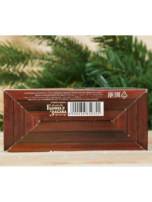 Соляной брикет для бани 