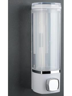 Диспенсер для антисептика или жидкого мыла, механический, 280 мл, пластик, цвет МИКС