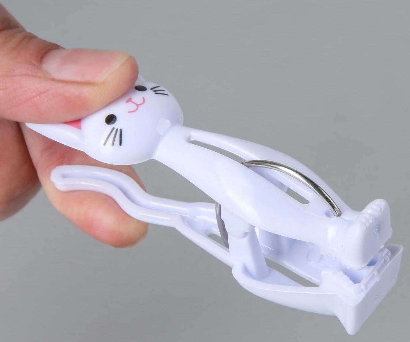 Прищепки бельевые «Коты», 7 см, 4 шт, цвет МИКС