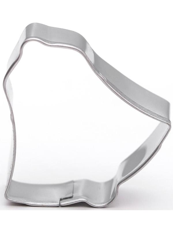 Набор форм для вырезания печенья Доляна «Колокольчик», 3 шт, 6×6 см, цвет хромированный