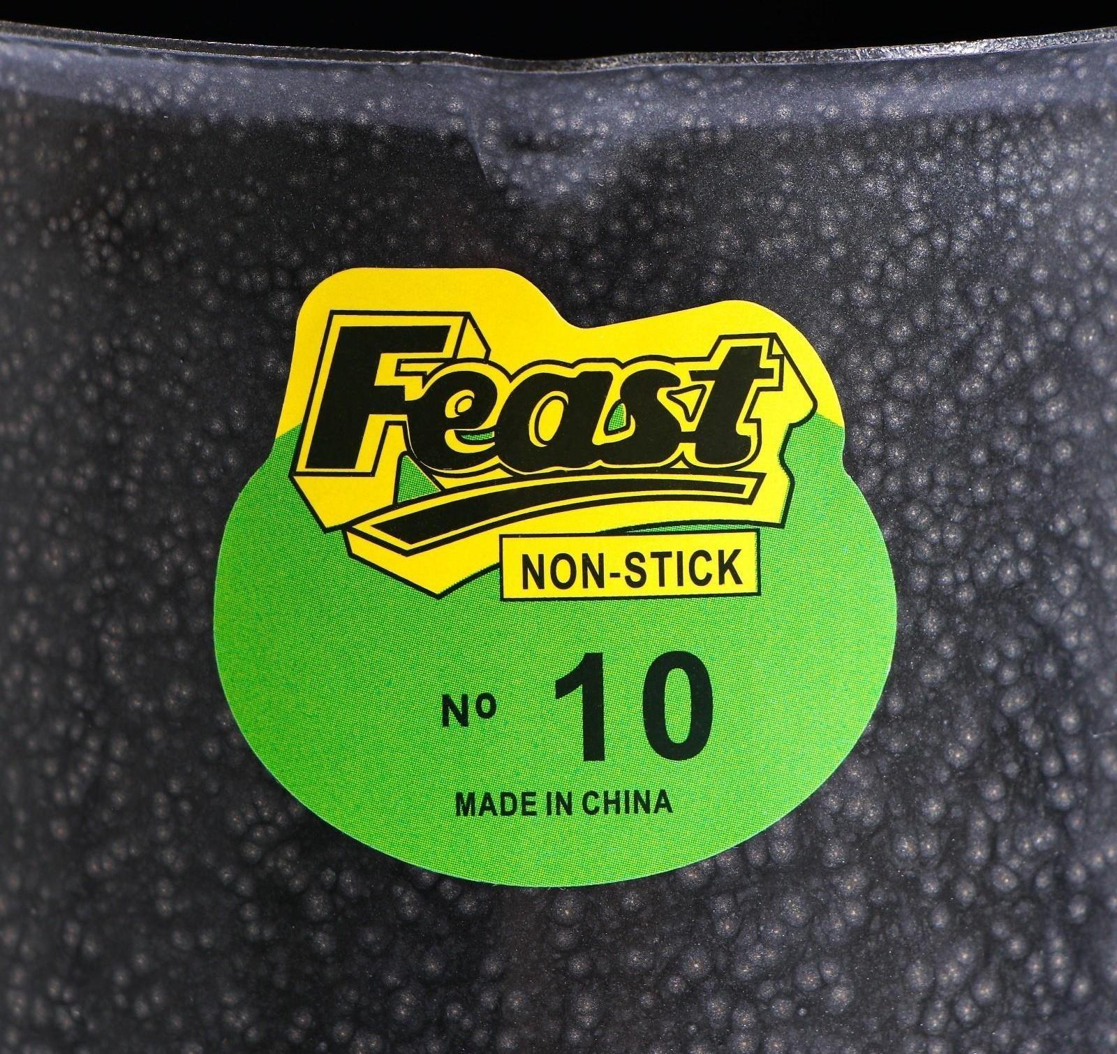 Турка «Корсика», 450 мл, 20×9,5×7,5 см, пластиковая ручка, антипригарное покрытие, цвет чёрный