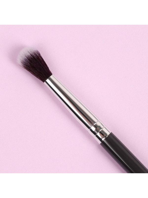 Кисть для макияжа «Brush GRAPHITE», 18,5 см, цвет тёмно-серый