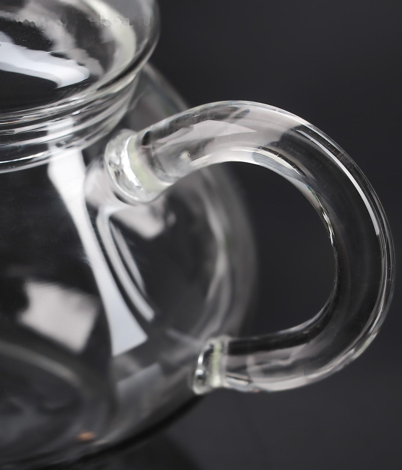 Чайник стеклянный заварочный «Дамбо», 100 мл, металлическое сито