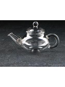 Чайник стеклянный заварочный «Дамбо», 100 мл, металлическое сито