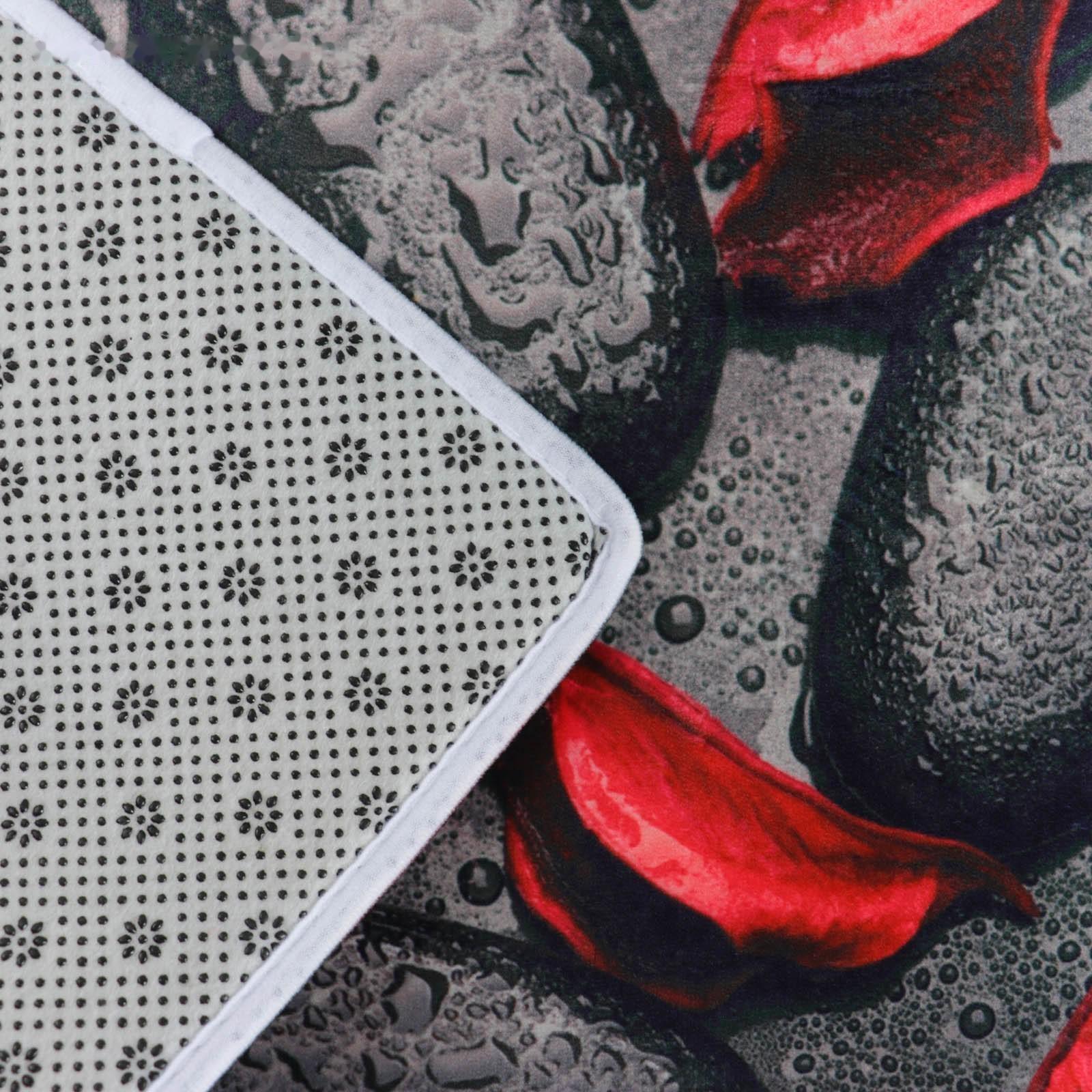 Коврик Доляна «Камни лепестки роз», 40×60 см