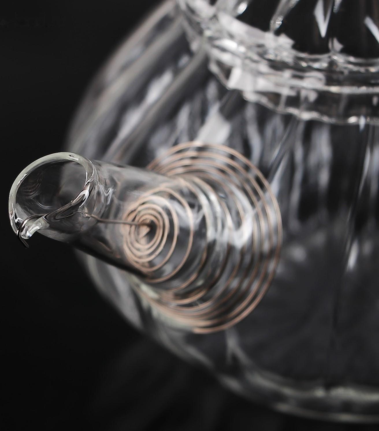 Чайник стеклянный заварочный «Диана», 150 мл, металлическое сито