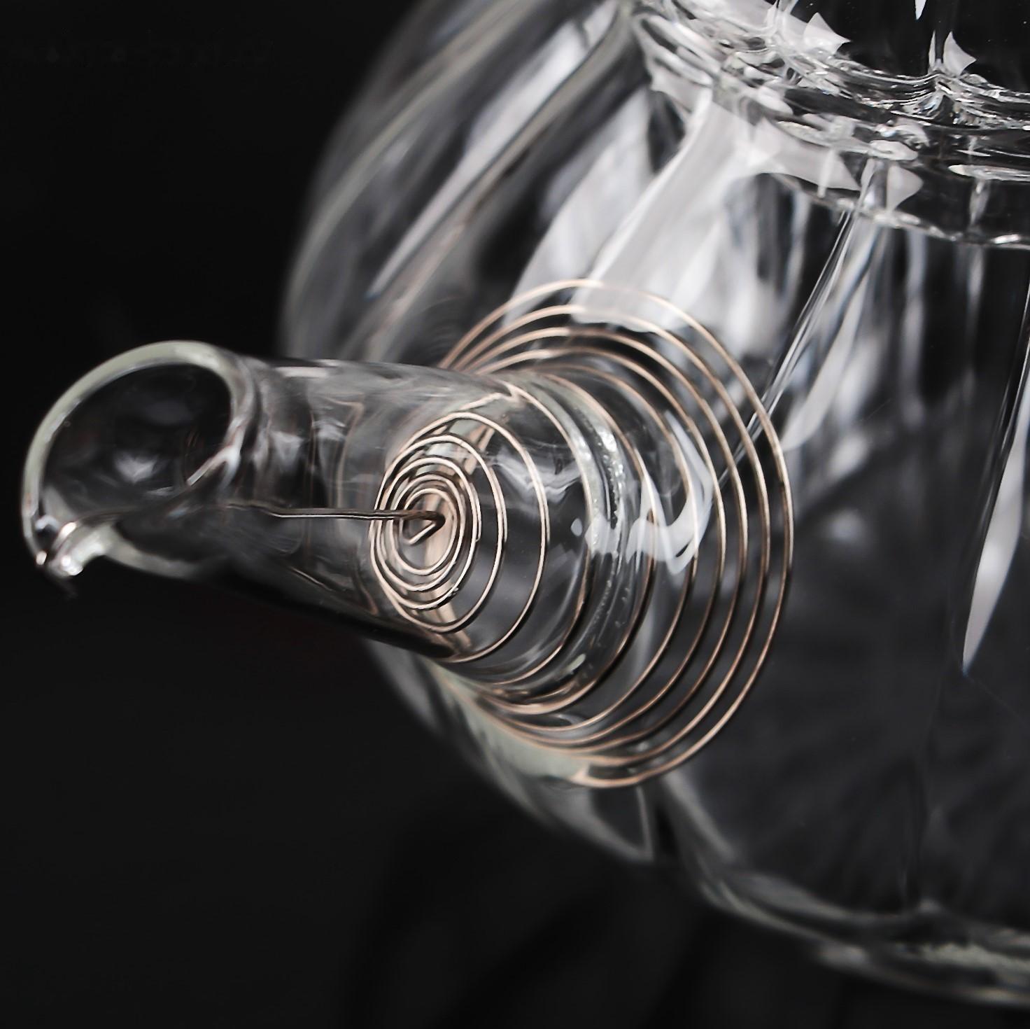 Чайник стеклянный заварочный «Диана», 150 мл, металлическое сито