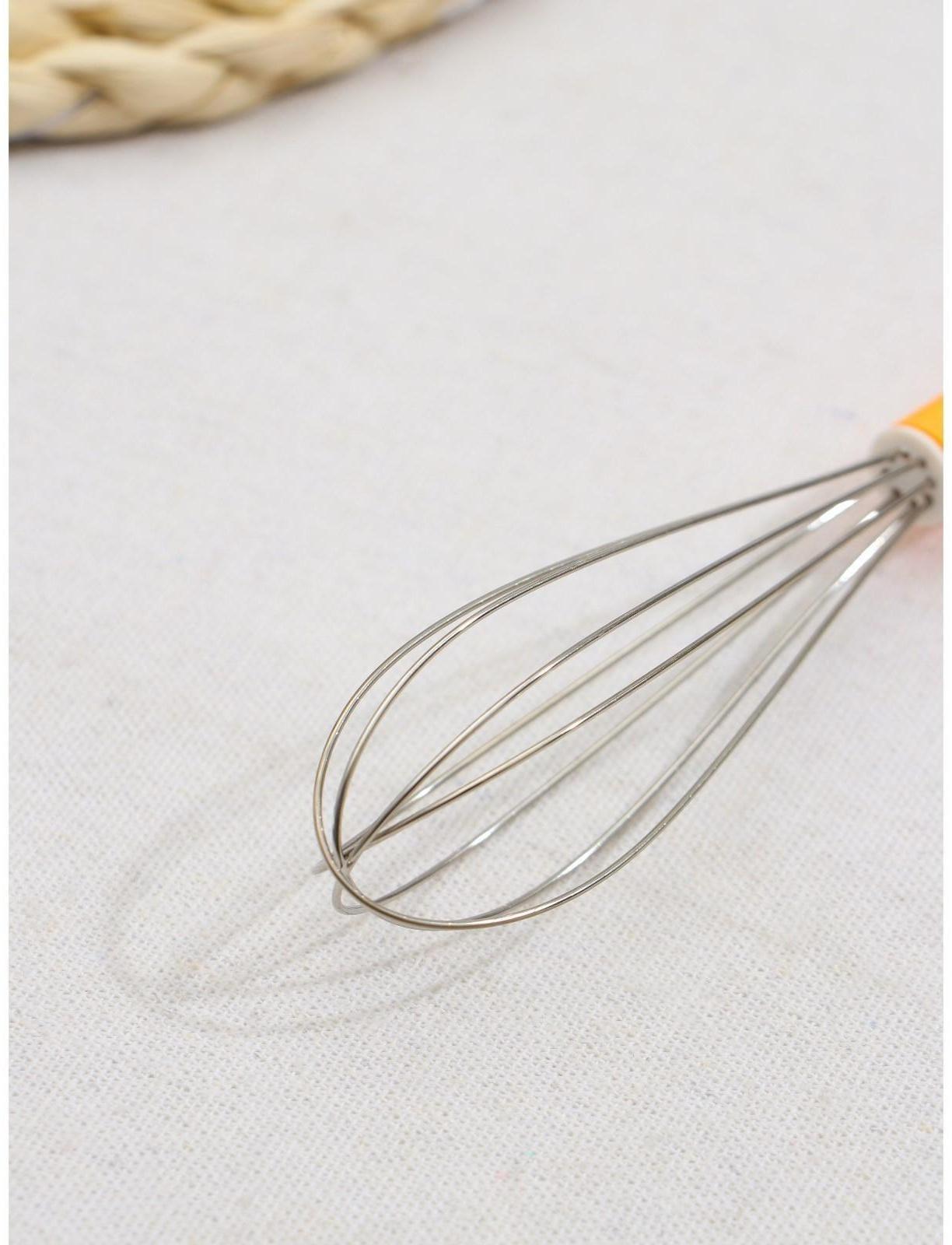 Венчик для взбивания Доляна «Экспресс», 17 см, цвет МИКС